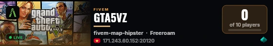 GTA5VZ live status badge