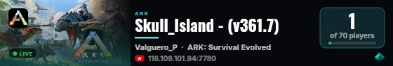 Skull_Island - (v361.7) live status badge