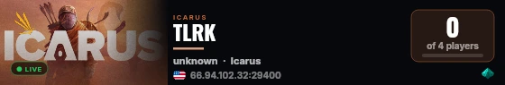 TLRK live status badge