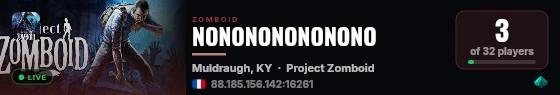 NONONONONONONO live status badge