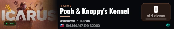Pooh & Knoppy's Kennel live status badge