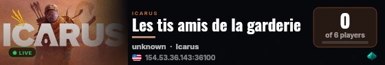Les tis amis de la garderie live status badge