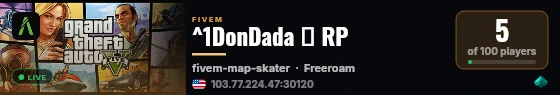 ^1DonDada ◆ RP live status badge