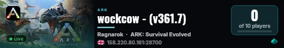 wockcow - (v361.7) live status badge