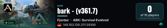 bark - (v361.7) live status badge