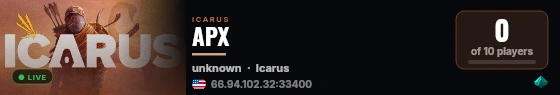APX live status badge