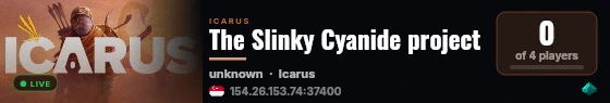 The Slinky Cyanide project live status badge