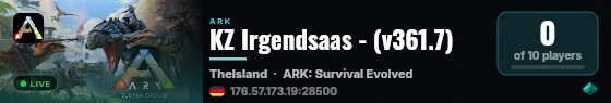 KZ Irgendsaas - (v361.7) live status badge