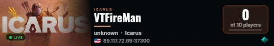 VTFireMan live status badge