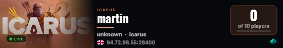 martin live status badge
