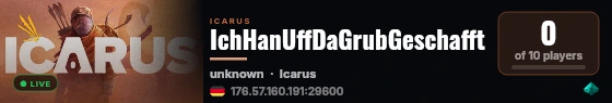 IchHanUffDaGrubGeschafft live status badge