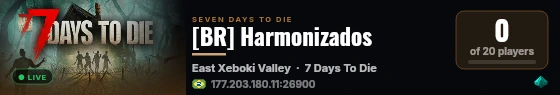 [BR] Harmonizados live status badge