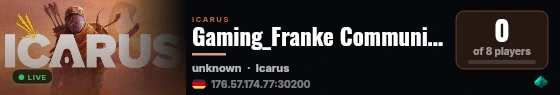 Gaming_Franke Community live status badge