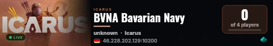 BVNA Bavarian Navy live status badge