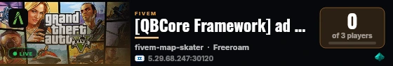 [QBCore Framework] ad matai live status badge