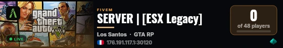 SERVER | [ESX Legacy] live status badge
