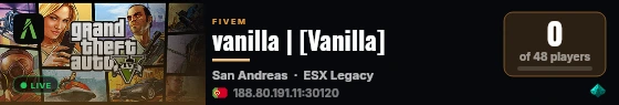 vanilla | [Vanilla] live status badge