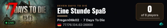 Eine Stunde Spaß live status badge