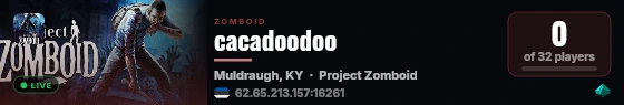 cacadoodoo live status badge
