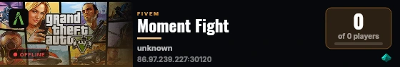 Moment Fight live status badge