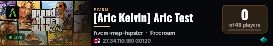 [Aric Kelvin] Aric Test live status badge