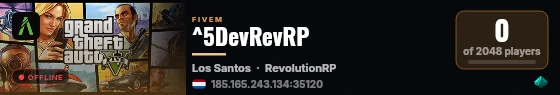 ^5DevRevRP live status badge