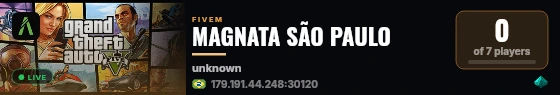 MAGNATA SÃO PAULO live status badge