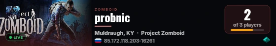 probnic live status badge