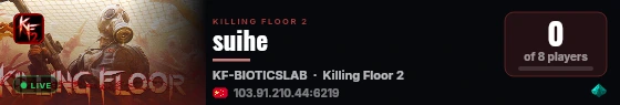 suihe live status badge