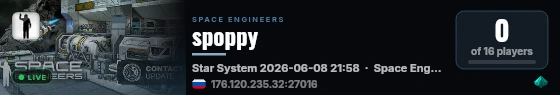 spoppy live status badge