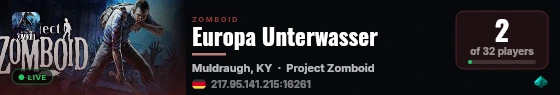 Europa Unterwasser live status badge