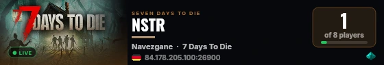 NSTR live status badge