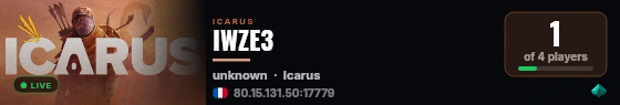 IWZE3 live status badge