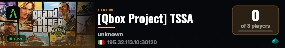 [Qbox Project] TSSA live status badge