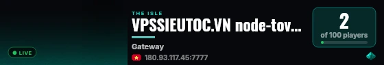 VPSSIEUTOC.VN node-tovuuc live status badge