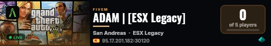 ADAM | [ESX Legacy] live status badge