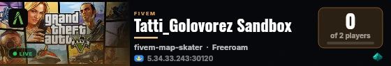 Tatti_Golovorez Sandbox live status badge