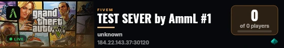 TEST SEVER by AmmL #1 live status badge