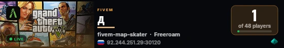 д live status badge