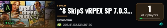 ^8 SkipS vRPEX SP 7.0.3 - ^1RED Edition live status badge