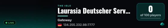 Laurasia Deutscher Server High AI Grow 1,5 live status badge