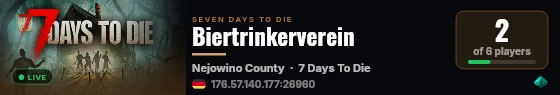 Biertrinkerverein live status badge
