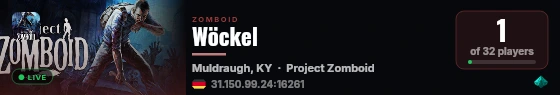 Wöckel live status badge