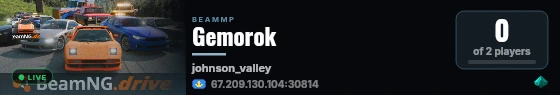 Gemorok live status badge