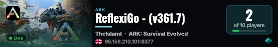 ReflexiGo - (v361.7) live status badge
