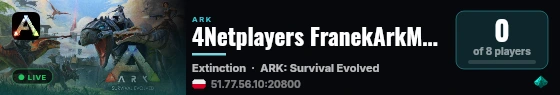 4Netplayers FranekArkMagdziej - (v361.7) live status badge
