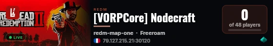 [VORPCore] Nodecraft live status badge