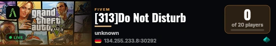 [313]Do Not Disturb live status badge