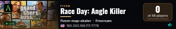 Race Day: Angle Killer live status badge