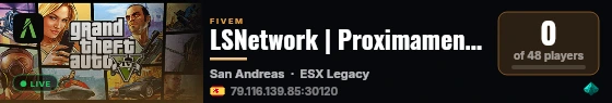 LSNetwork | Proximamente live status badge